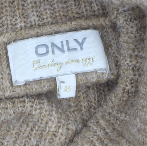 Womens UK Size M Only Beige Tunic Jumper