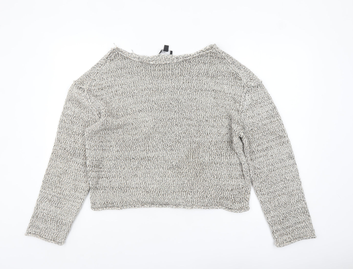 Womens UK Size L Nobody’s Child Beige Pullover Jumper