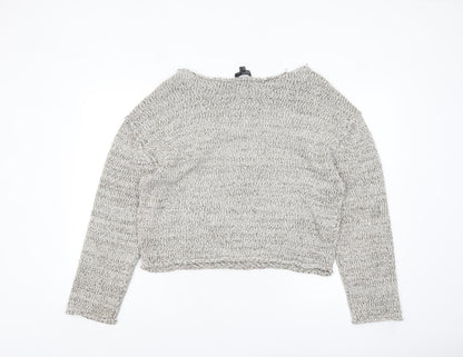 Womens UK Size L Nobody’s Child Beige Pullover Jumper