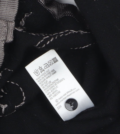 Womens UK Size 14 Marks and Spencer Black Cardigan Jumper