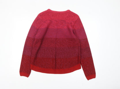 Womens UK Size 12 Yumi Red Pullover Jumper