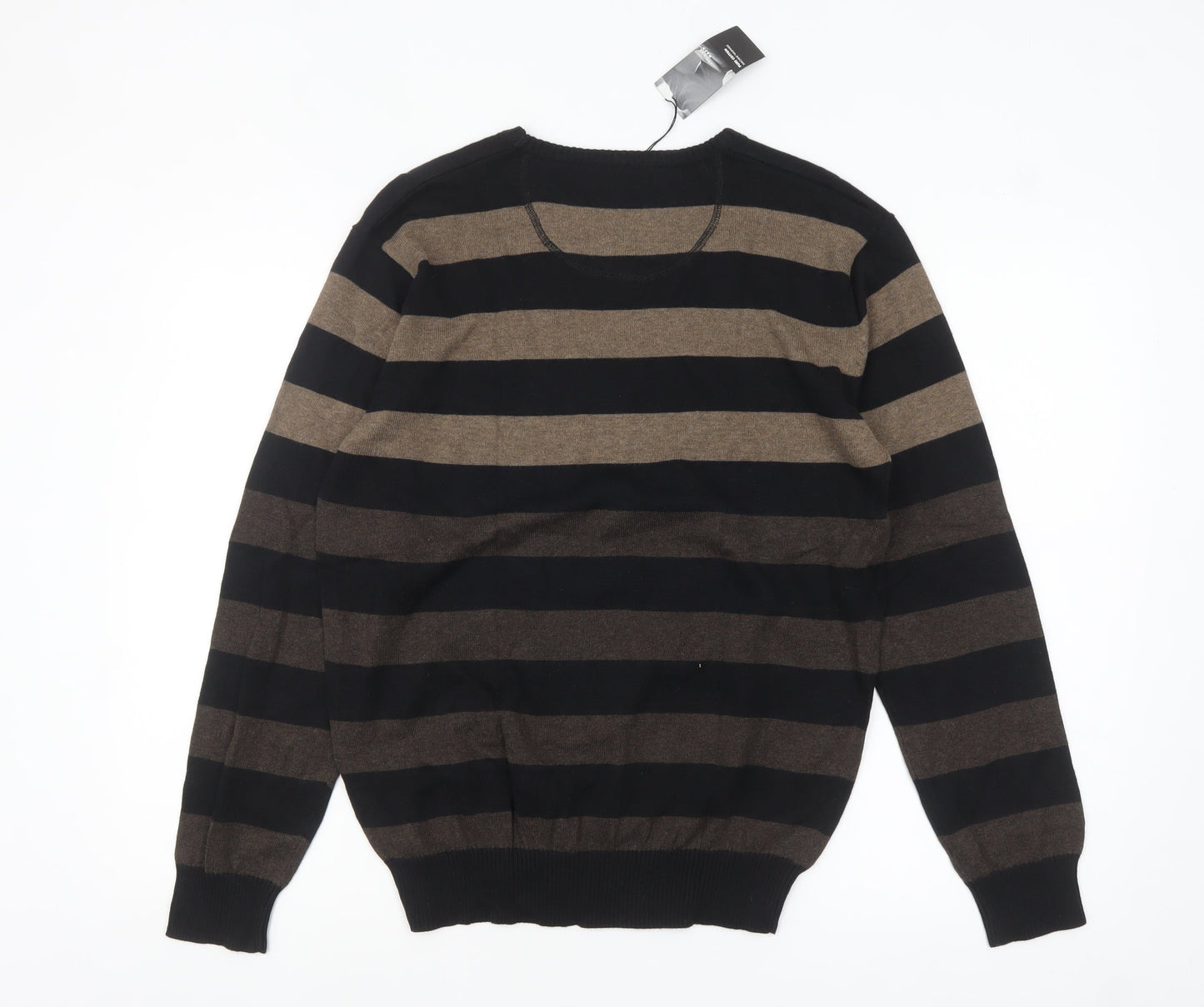 Mens UK Size S Thomas Nash Brown Pullover Jumper