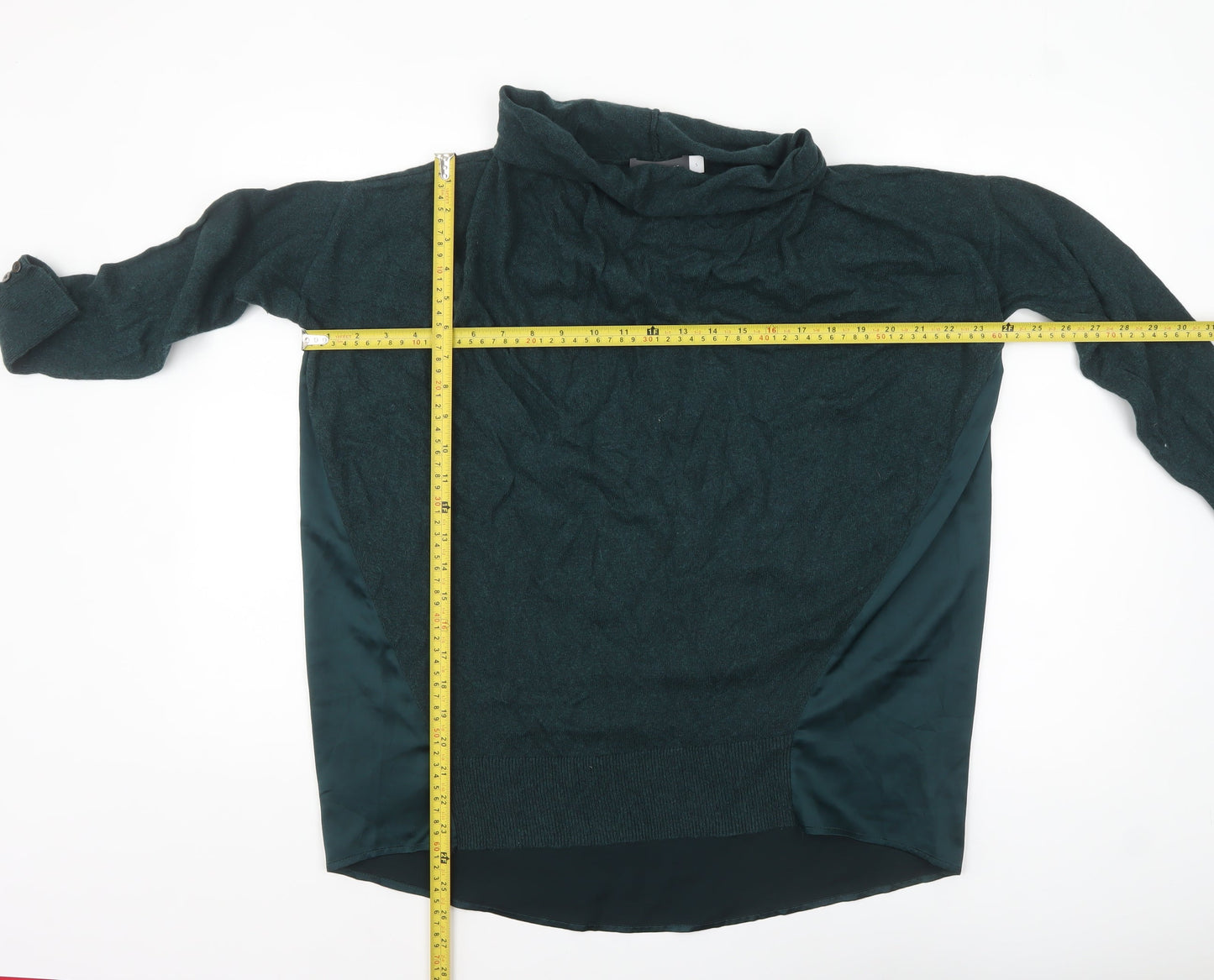 Womens UK Size S Mint Velvet Green Pullover Jumper