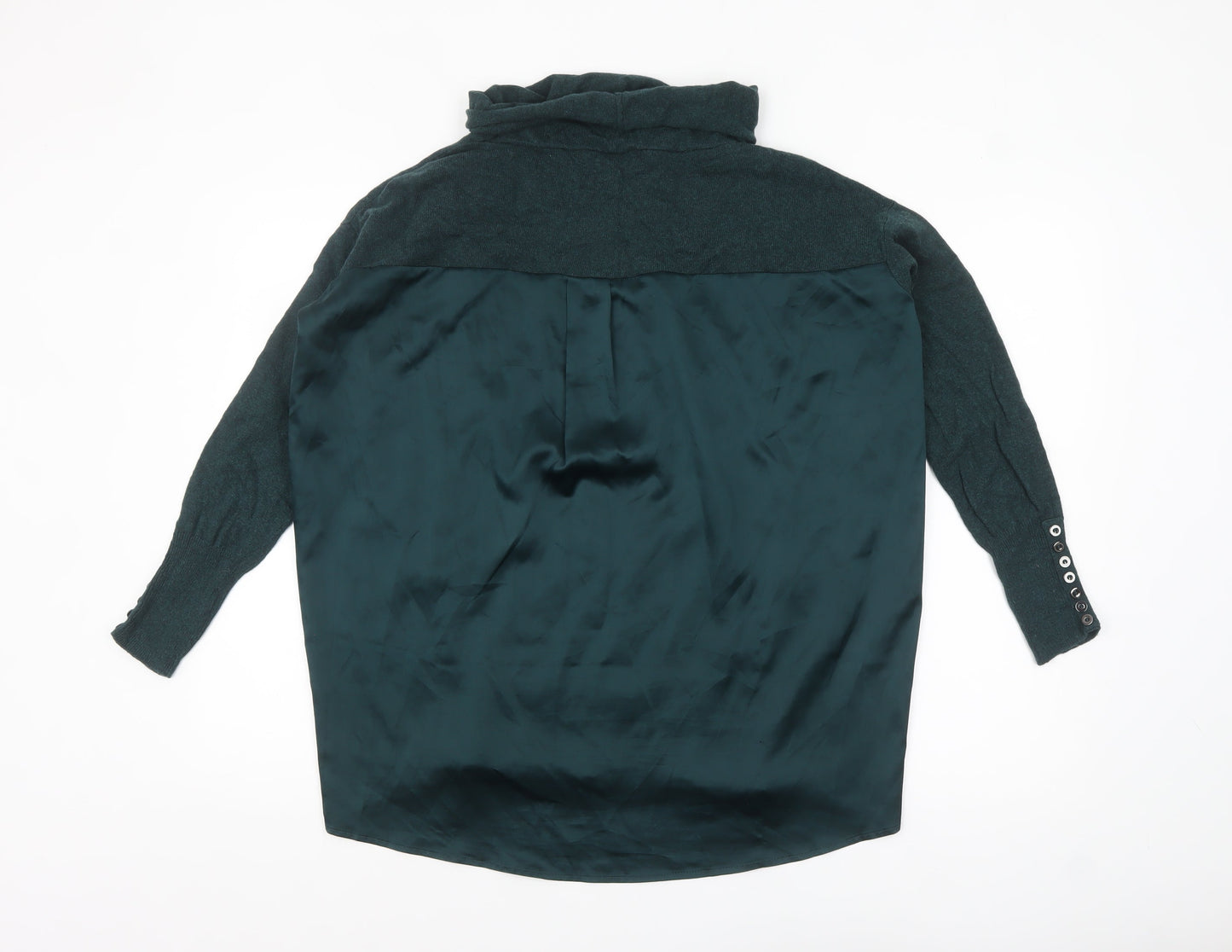 Womens UK Size S Mint Velvet Green Pullover Jumper