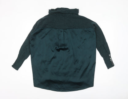 Womens UK Size S Mint Velvet Green Pullover Jumper