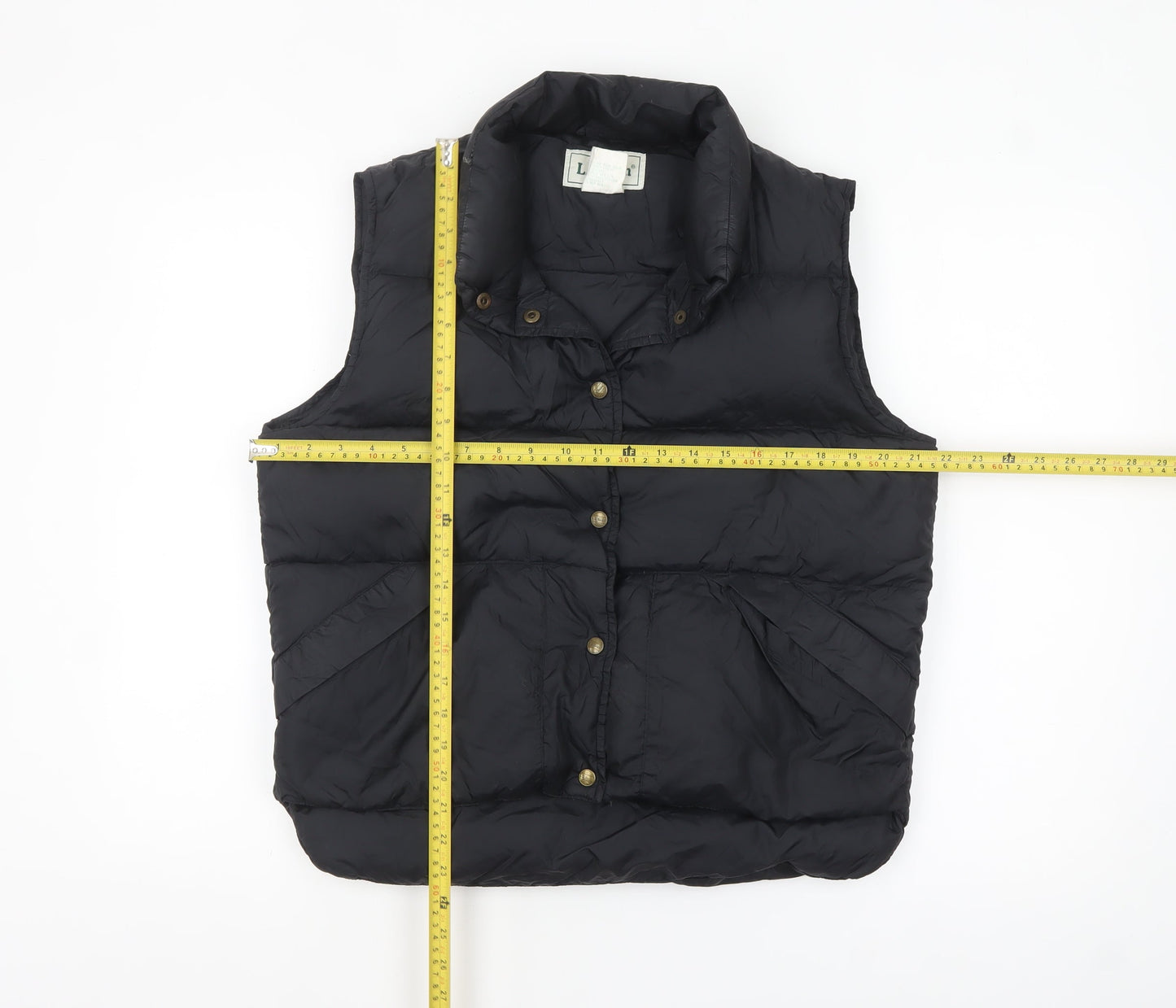 Womens UK Size M L.L.Bean Black Puffer Jacket