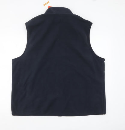 Mens UK Size 3XL Marks and Spencer Blue Bodywarmer