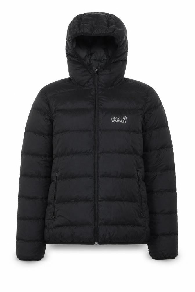 Womens UK Size 14 Jack Wolfskin Black Puffer Jacket