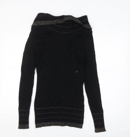 Womens UK Size M Kaisely Black Pullover Jumper