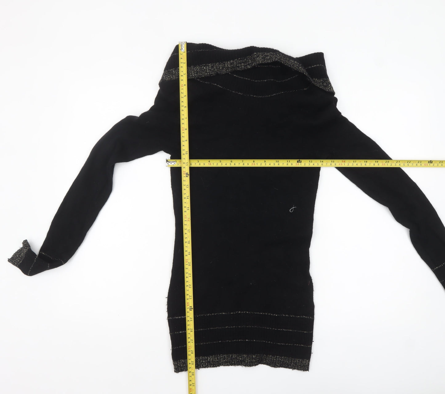 Womens UK Size M Kaisely Black Pullover Jumper