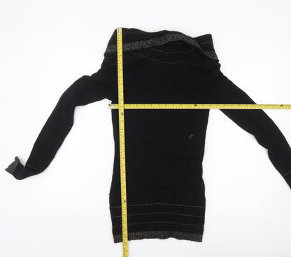 Womens UK Size M Kaisely Black Pullover Jumper