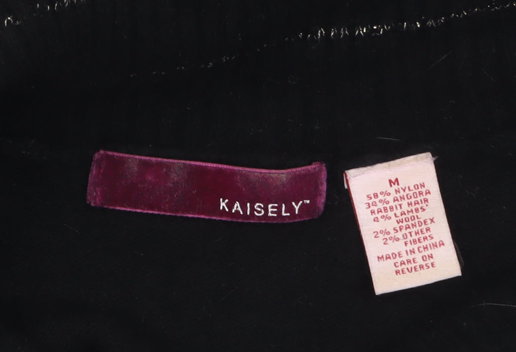 Womens UK Size M Kaisely Black Pullover Jumper