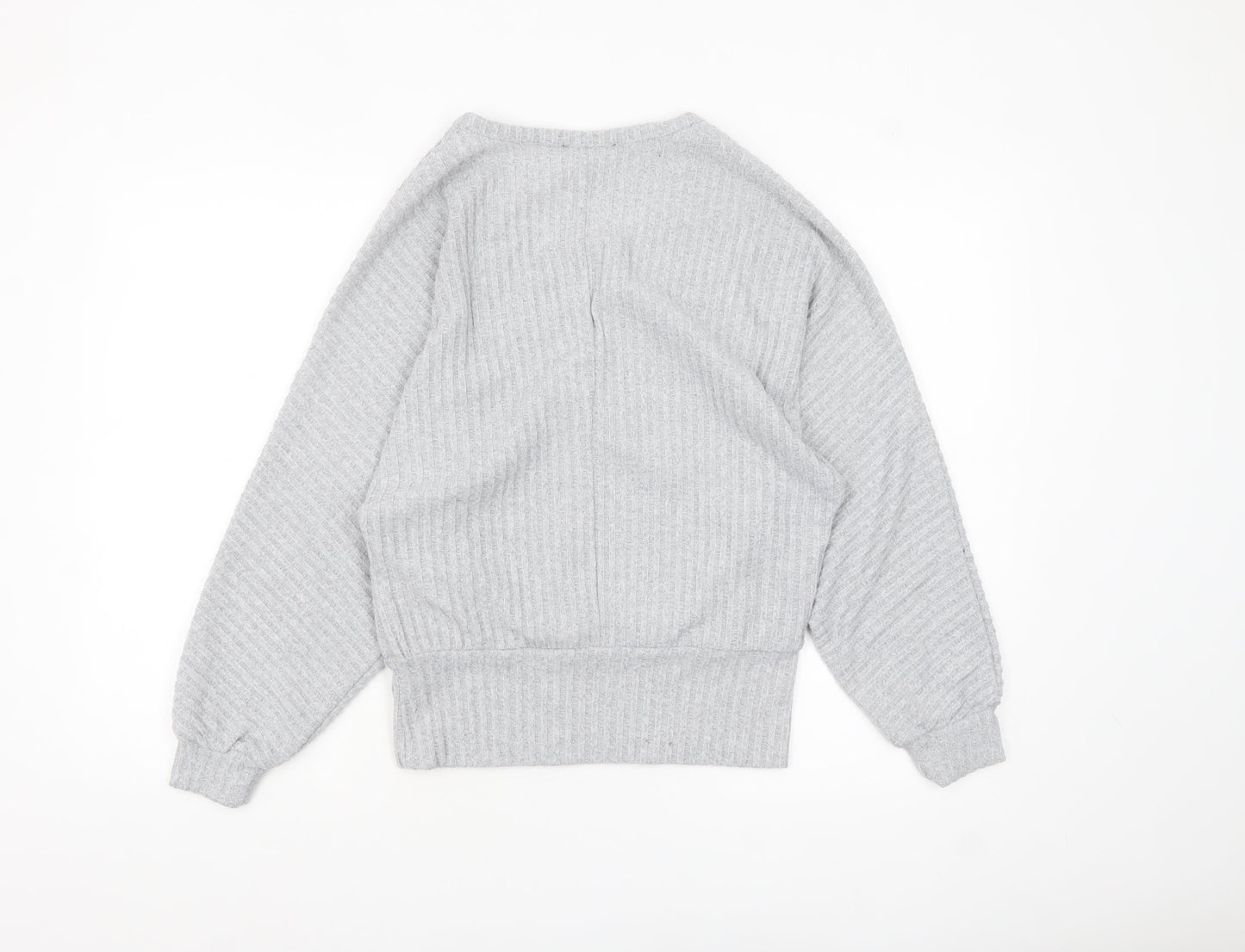 Womens UK Size S New Look Grey Pullover Jumper