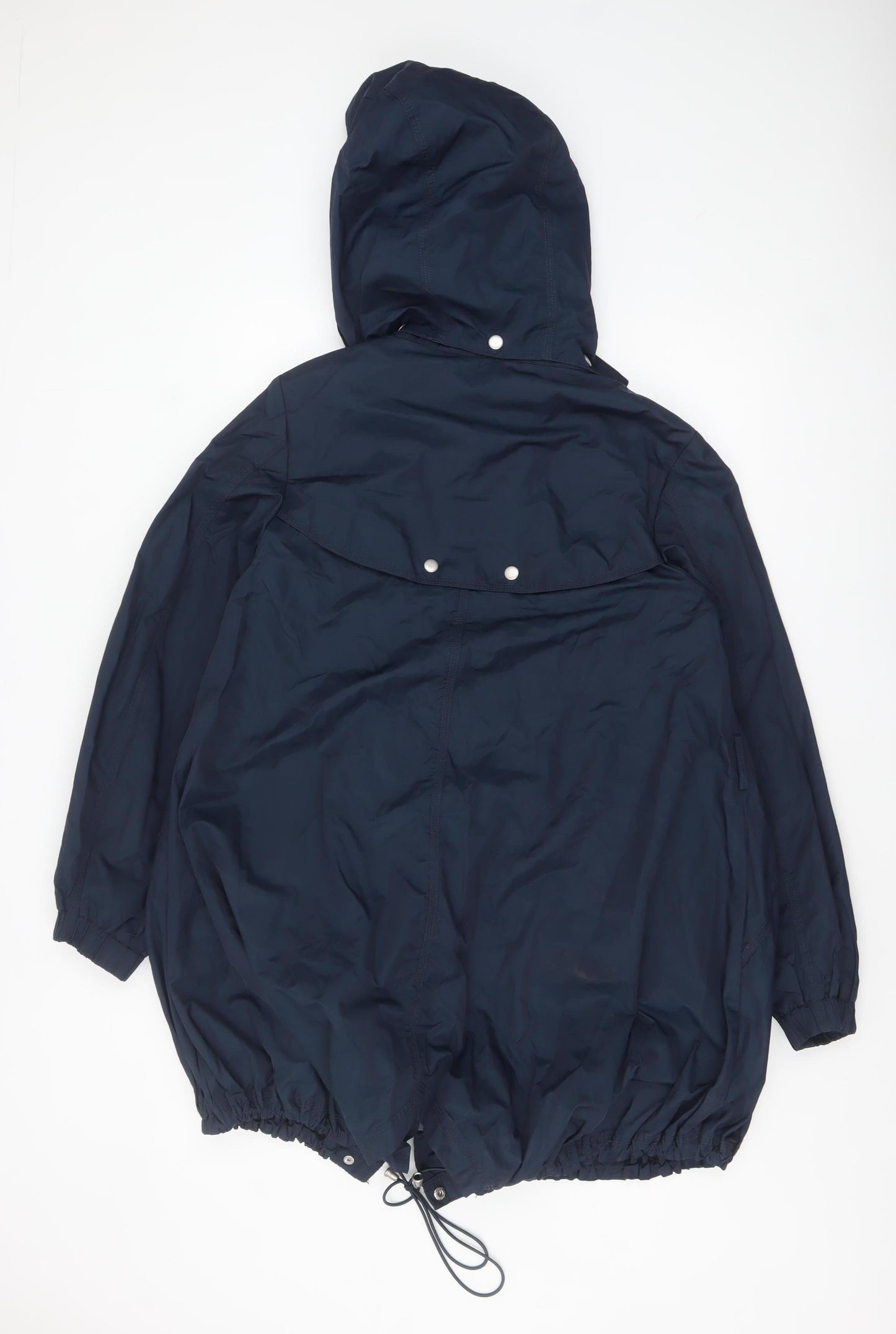 Womens UK Size 10 Marks and Spencer Blue Parka Coat