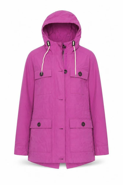 Marks & Spencer Women's Pink Hooded Parka Jacket Size 10