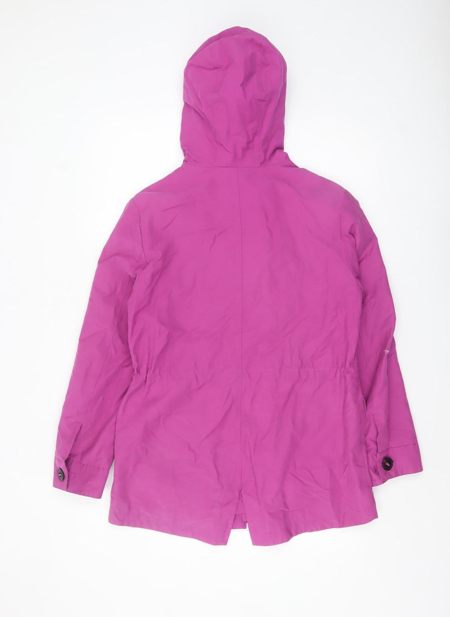 Womens UK Size 10 Marks and Spencer Pink Parka Coat
