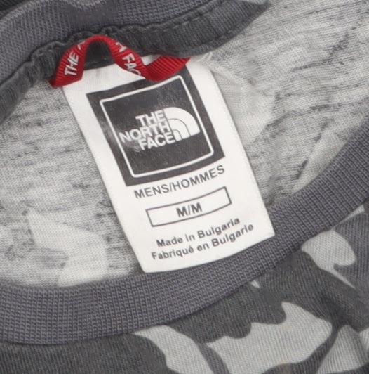 Mens UK Size M The North Face Grey  T-Shirt