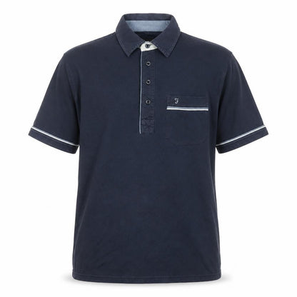 Mens UK Size M Farah Cotton Polo Shirt