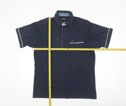 Mens UK Size M Farah Cotton Polo Shirt
