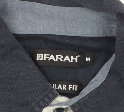 Mens UK Size M Farah Cotton Polo Shirt