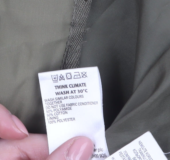 Womens UK Size 16 Marks and Spencer Green Military Jacket