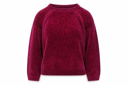 Womens UK Size M Fransa Purple Pullover Jumper