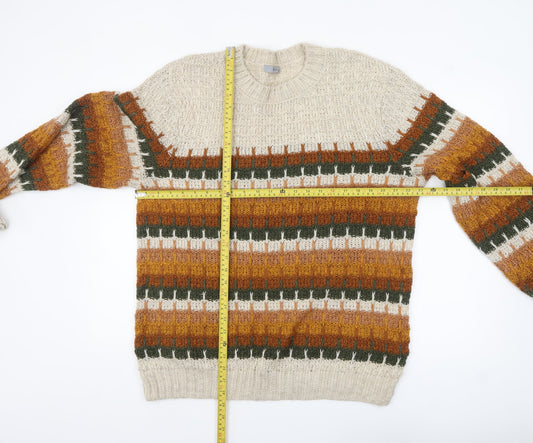 Mens UK Size XL TU Multicoloured Pullover Jumper