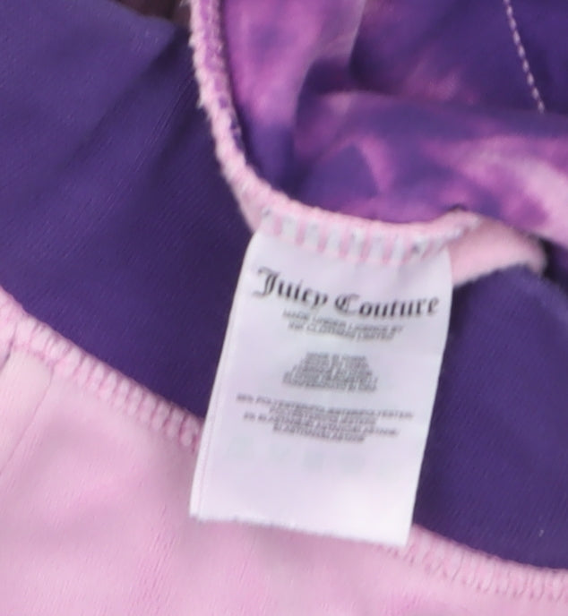 Womens UK Size M Juicy Couture Regular Fit Jogger Pink Trousers