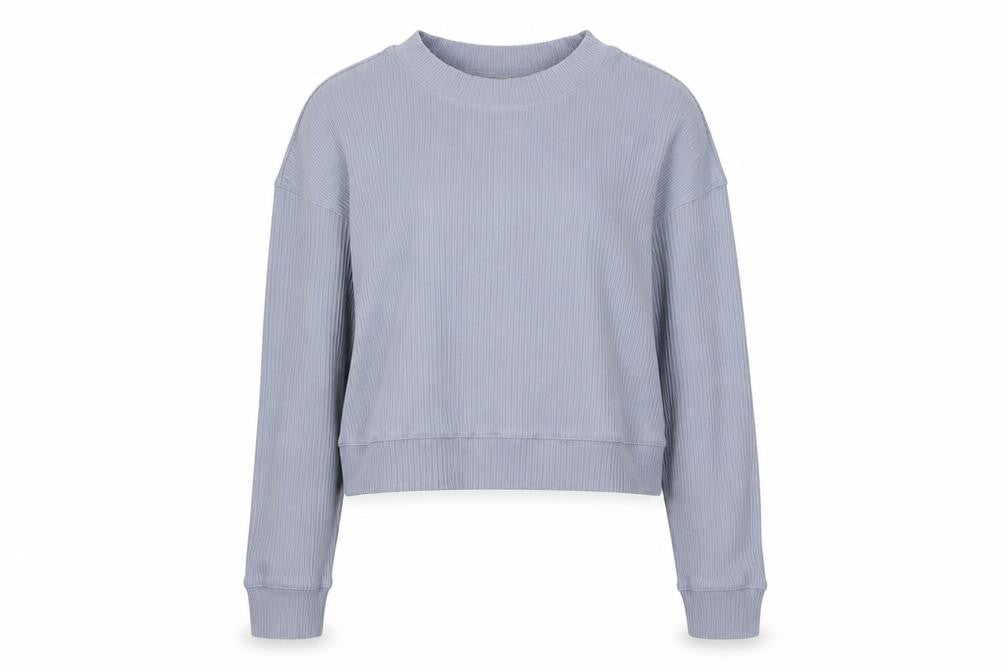 Womens UK Size XS H&M Blue Pullover Sweatshirt