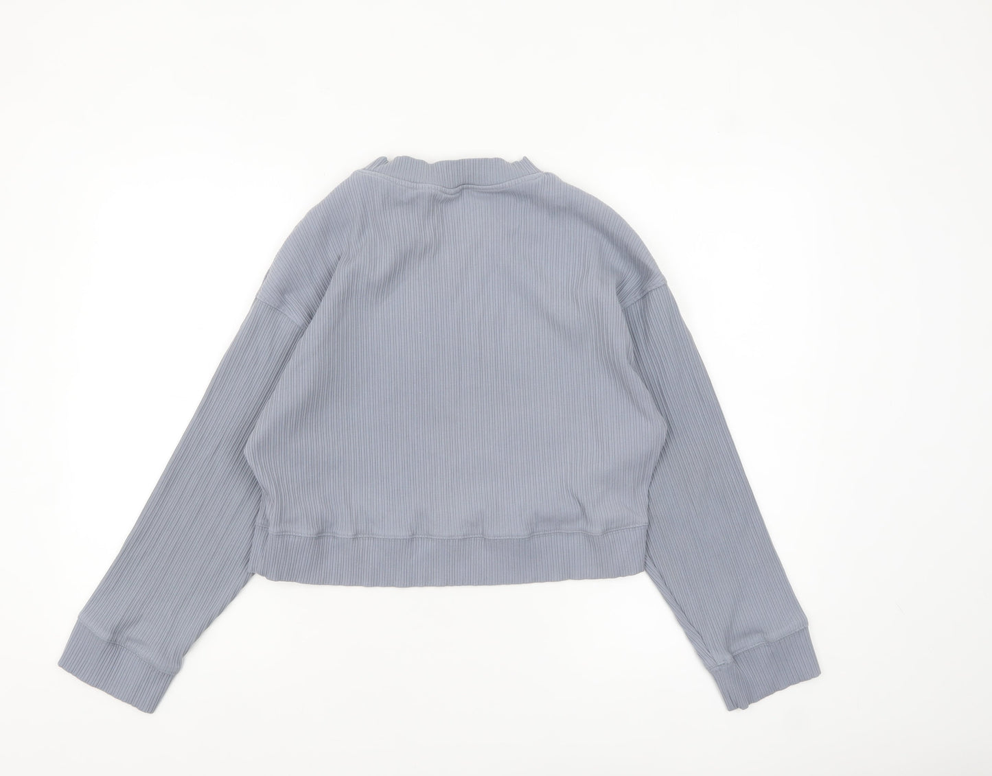 Womens UK Size XS H&M Blue Pullover Sweatshirt