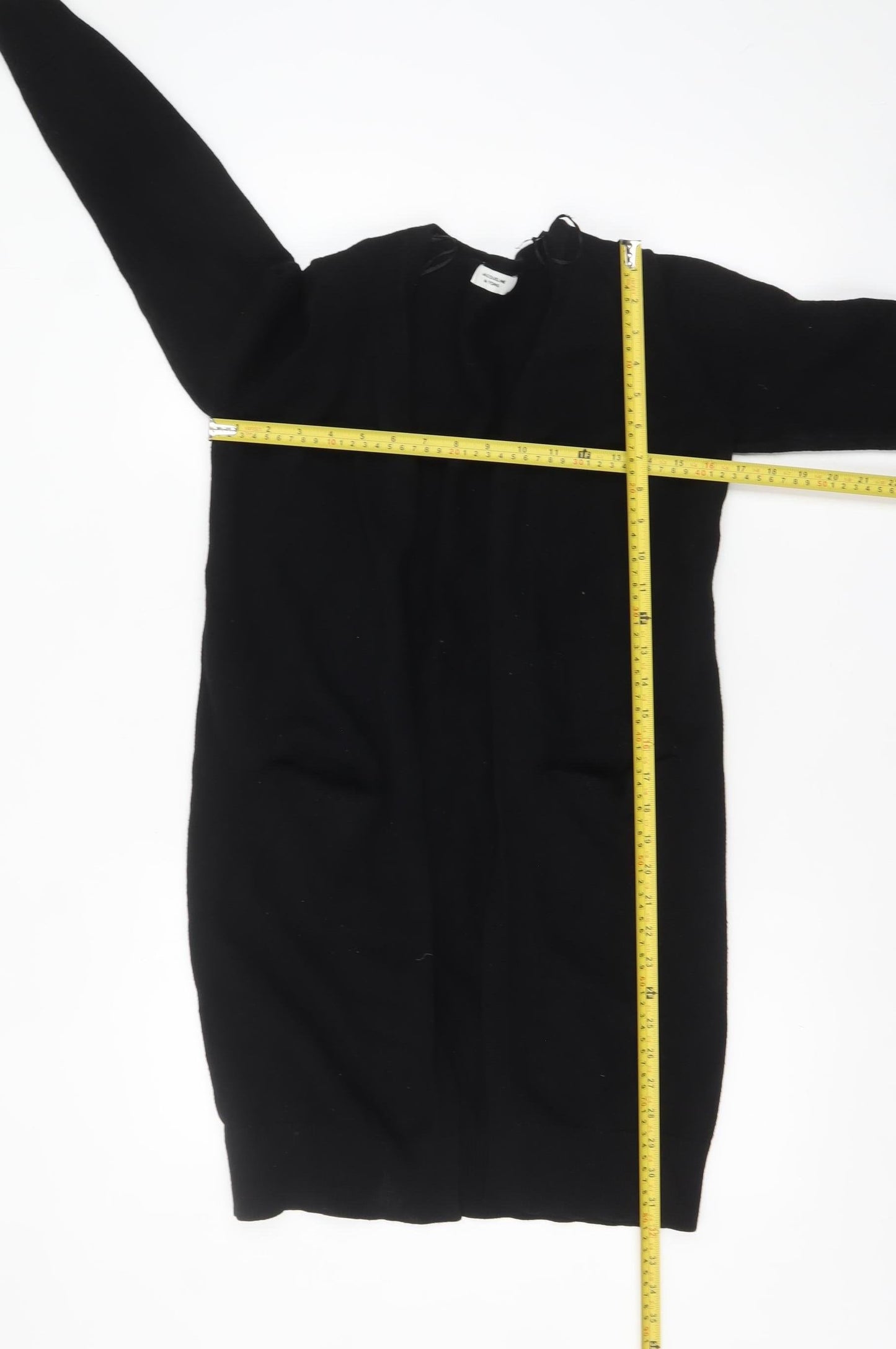 Womens UK Size M Jacqueline de Yong Black Cardigan Jumper