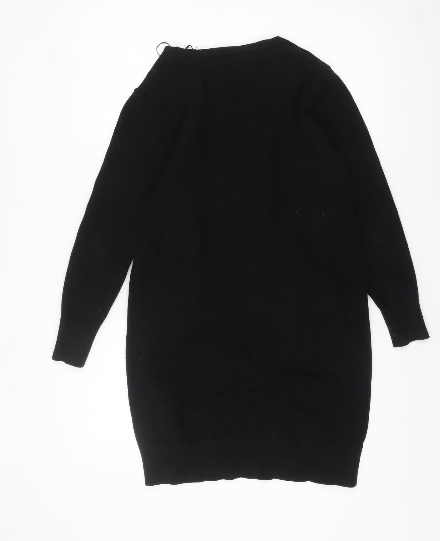 Womens UK Size M Jacqueline de Yong Black Cardigan Jumper