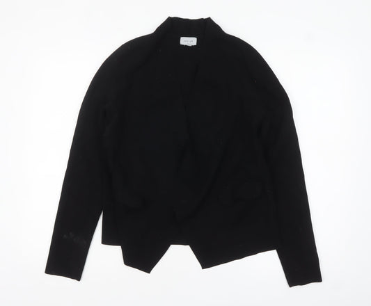 Womens UK Size M Jigsaw Black Cardigan Jumper