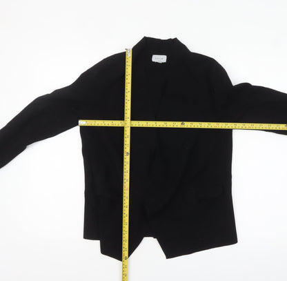 Womens UK Size M Jigsaw Black Cardigan Jumper