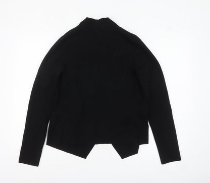 Womens UK Size M Jigsaw Black Cardigan Jumper