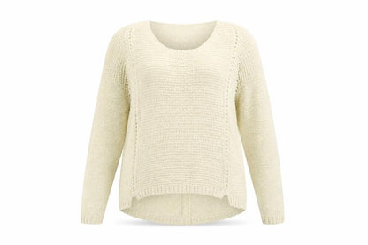 Womens UK Size 14 Marks and Spencer Beige Pullover Jumper