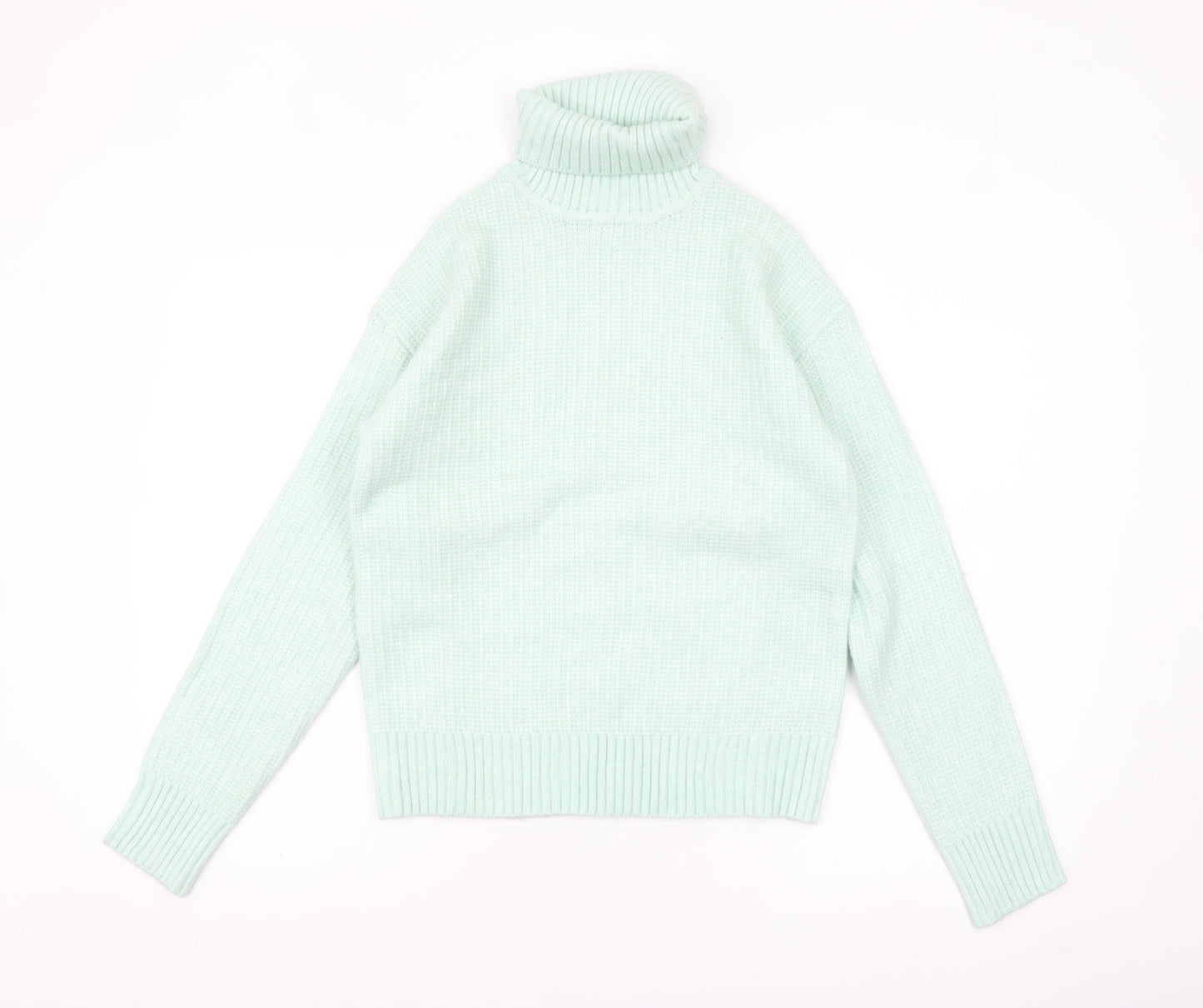 Womens UK Size XS Marks and Spencer Green Pullover Jumper
