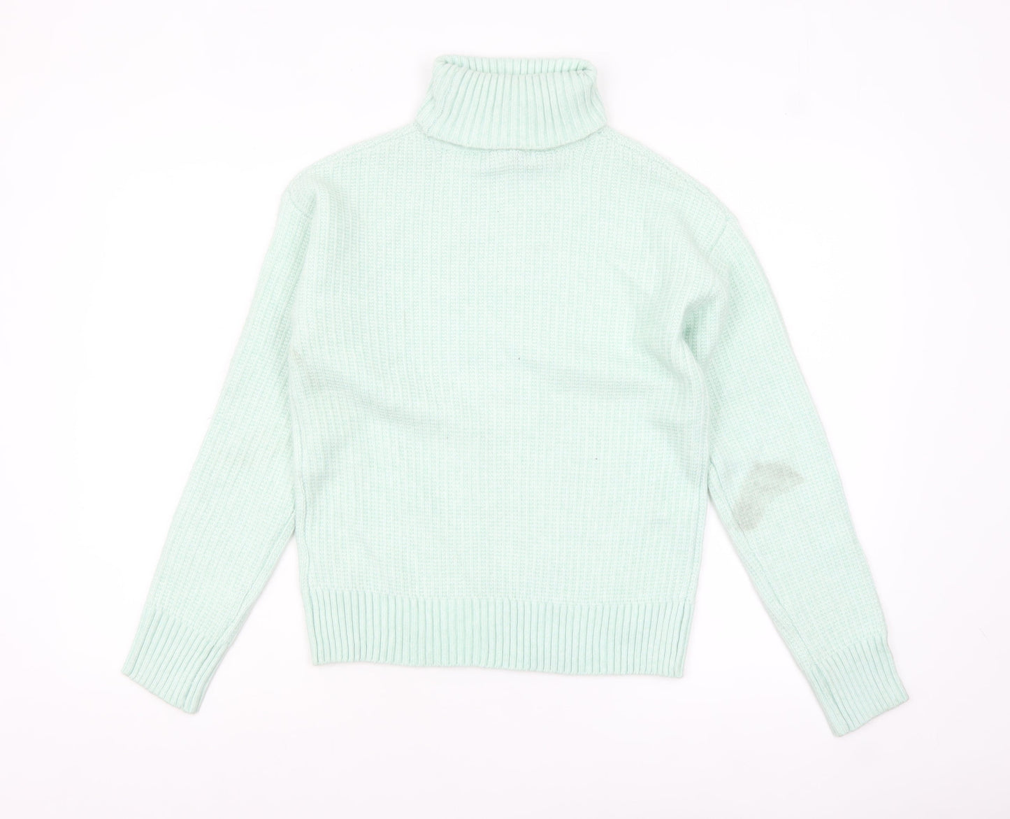 Womens UK Size XS Marks and Spencer Green Pullover Jumper