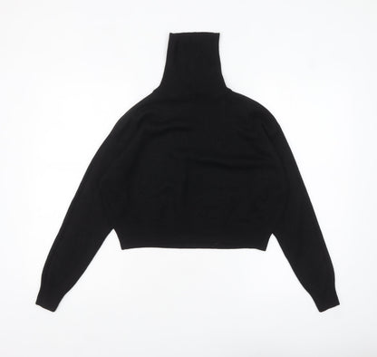 Womens UK Size XS H&M Black Pullover Jumper