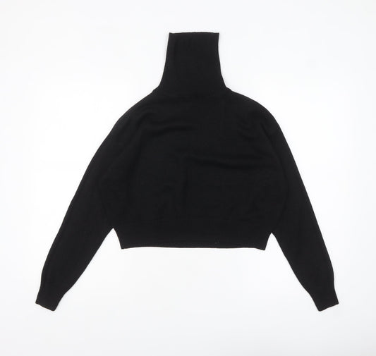 Womens UK Size XS H&M Black Pullover Jumper