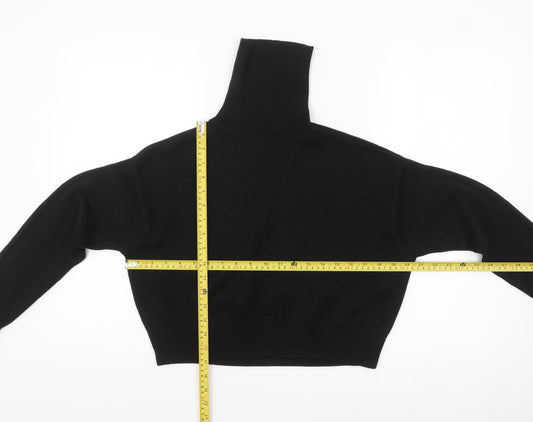 Womens UK Size XS H&M Black Pullover Jumper