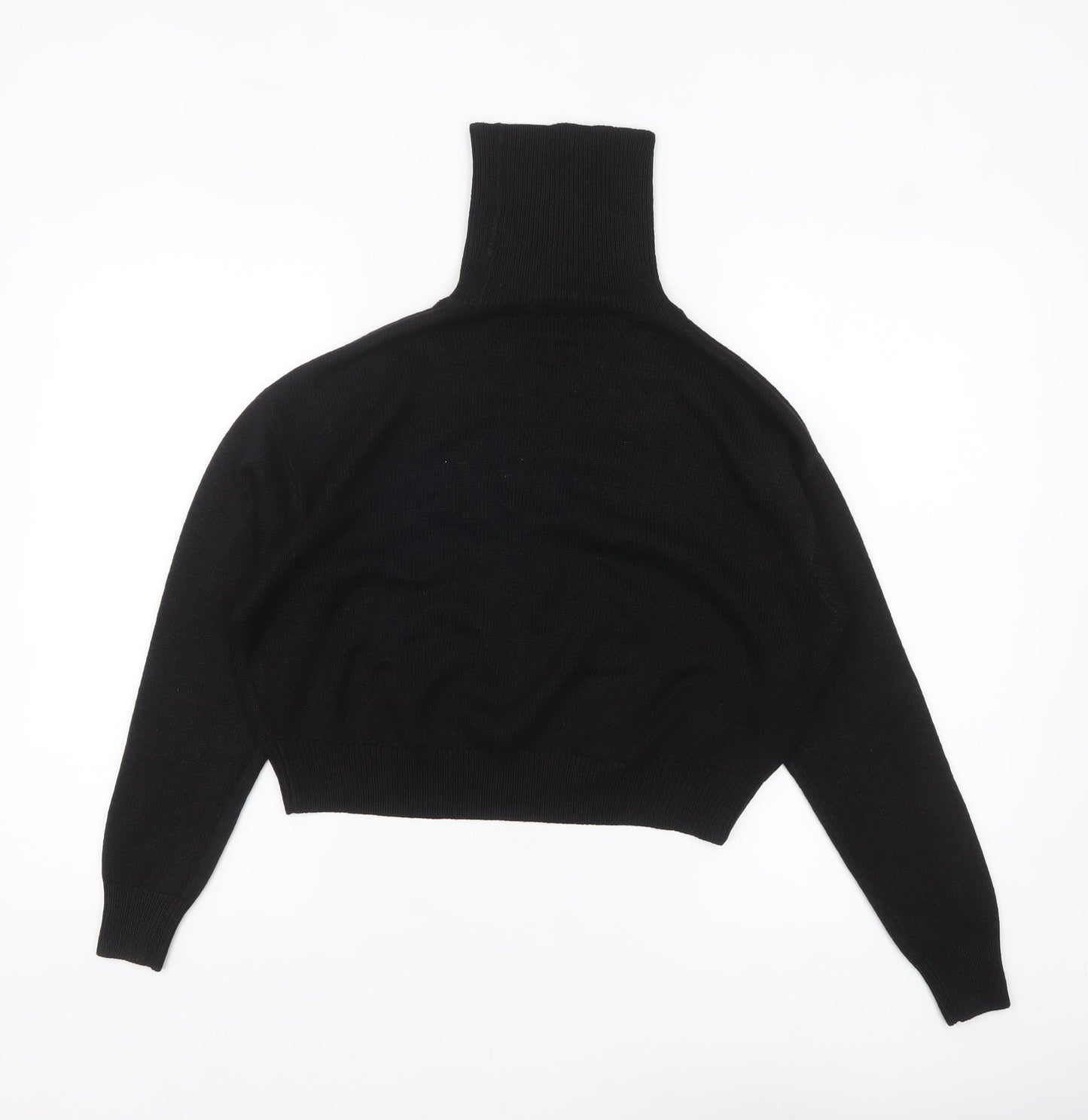 Womens UK Size XS H&M Black Pullover Jumper