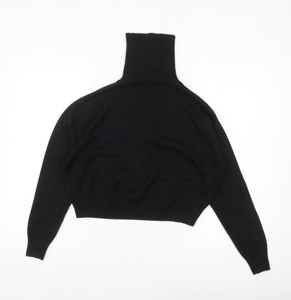 Womens UK Size XS H&M Black Pullover Jumper
