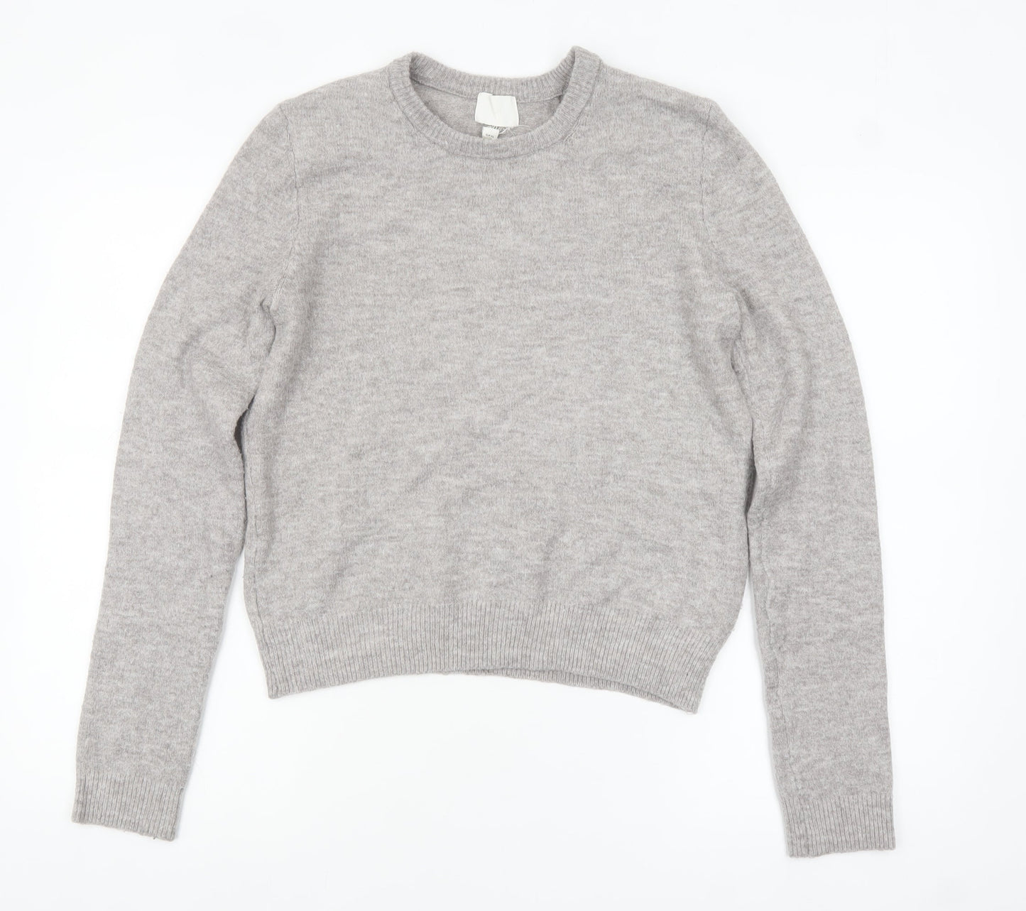 Womens UK Size XS H&M Grey Pullover Jumper