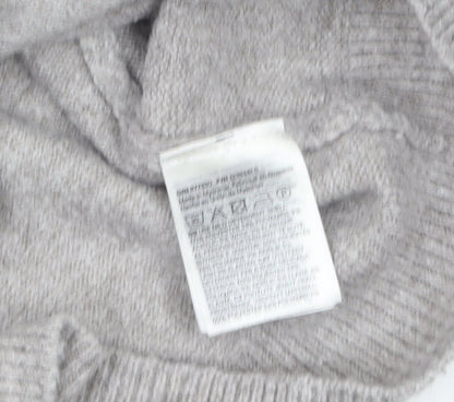 Womens UK Size XS H&M Grey Pullover Jumper