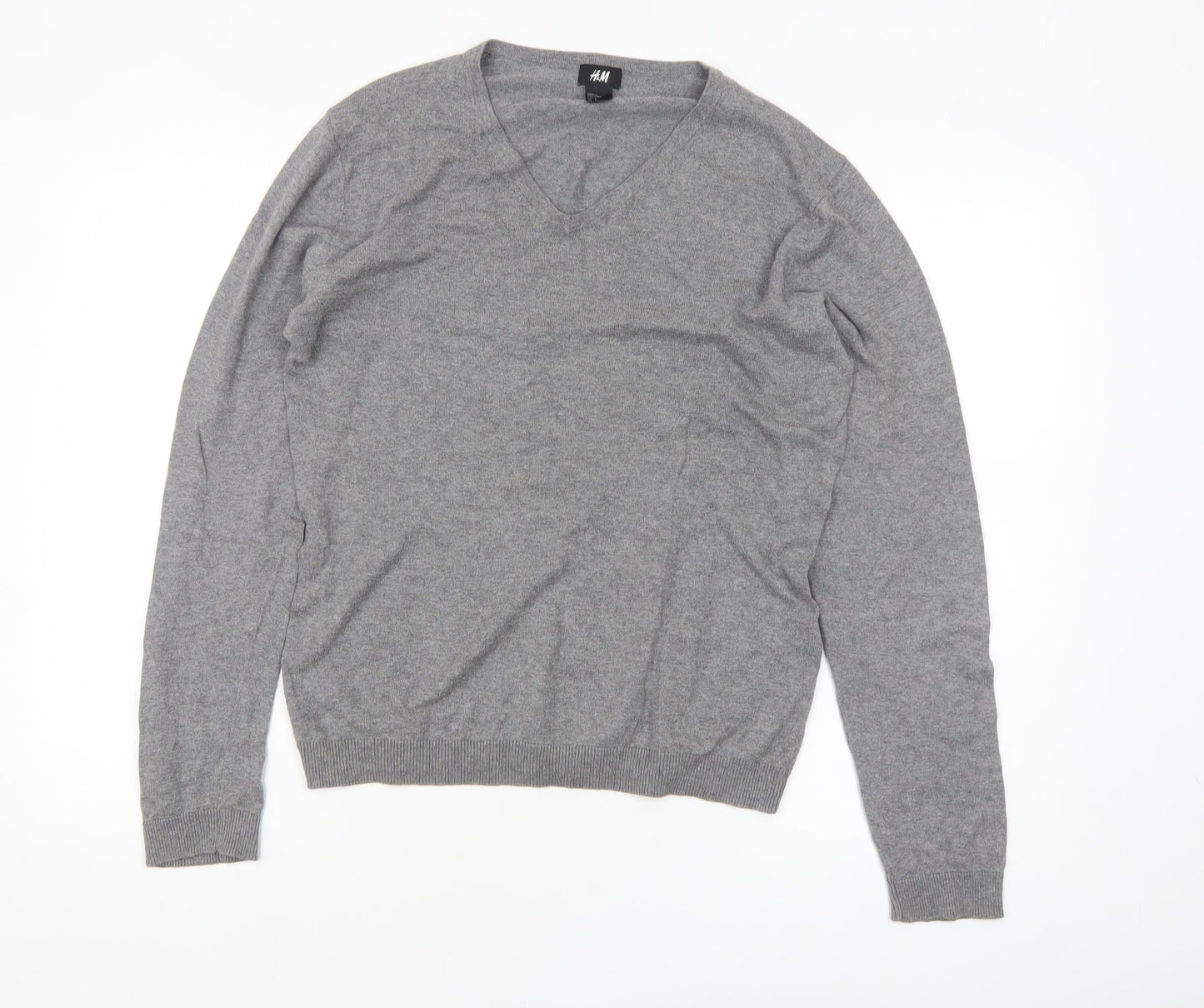 Womens UK Size S H&M Grey Pullover Jumper
