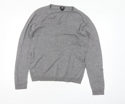 Womens UK Size S H&M Grey Pullover Jumper