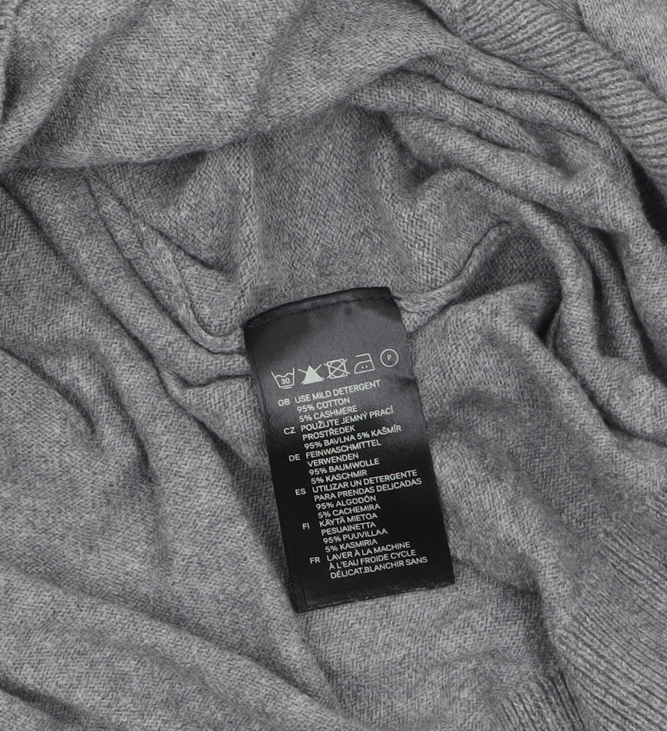 Womens UK Size S H&M Grey Pullover Jumper