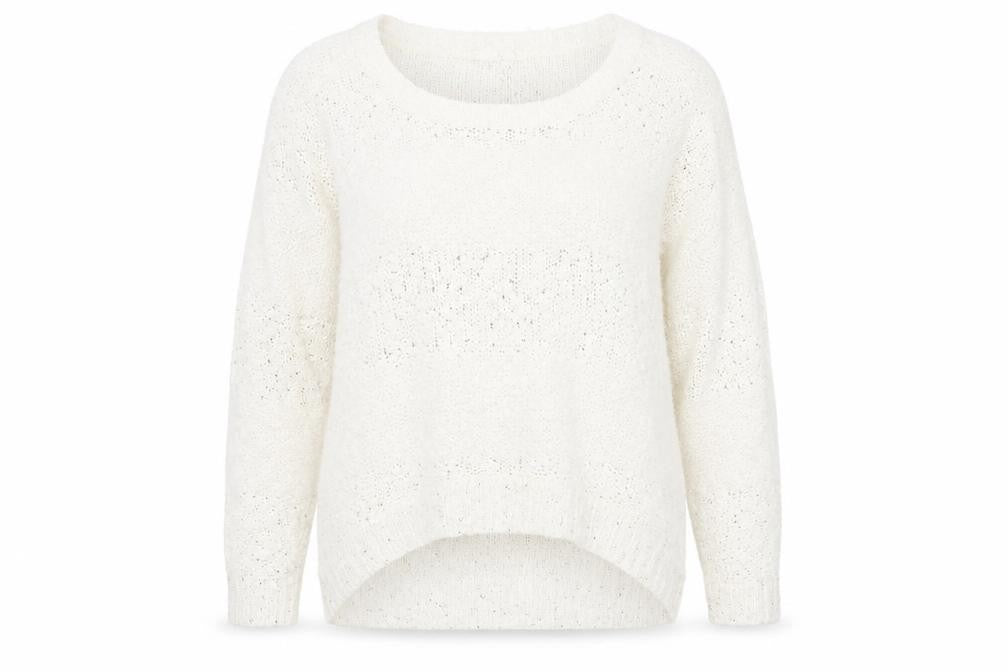 Womens UK Size 14 TU Ivory Pullover Jumper