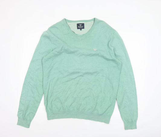 Womens UK Size L Morley Green Pullover Jumper